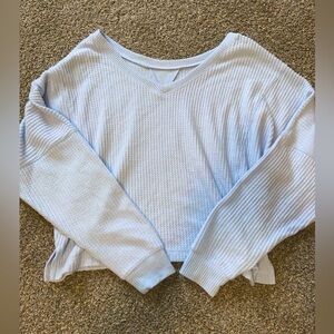 Aeropostale blue knit sweater brand new